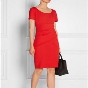 DVF Bevina dress Tomato Red US Sz14